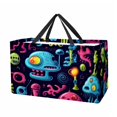 thumbnail image 1 of Alien Foldable Reusable Large Capacity Oxford Cloth Storage Bin, Laundry Basket, 1 of 7