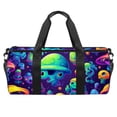 thumbnail image 1 of Alien GYM Bag, Travel and Dance Tote, Size 17.7 Inches with Interior Zipper Pocket - Large Capacity, 1 of 6