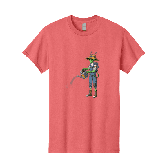 Alien-Gardener Mens Graphic Tee, 100% Cotton, Casual Summer Wear BAA127