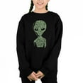 thumbnail image 1 of Alien - Girl's Word Art Crewneck Sweatshirt, 1 of 3