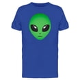 thumbnail image 1 of Alien Green Head  T-Shirt Men -Image by Shutterstock, Male Small, 1 of 2