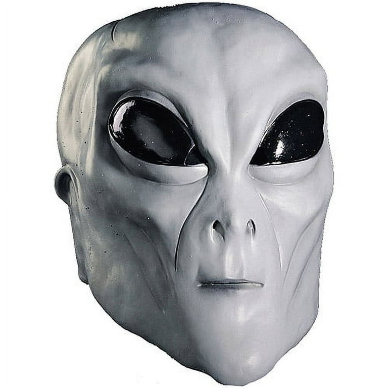 Alien Mask Overhead Grey Alien Mask Overhead Grey