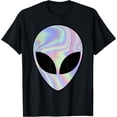 thumbnail image 1 of Alien Head Colorful Believe Unisex T-Shirt for Men Women Kids, 1 of 5