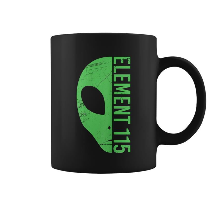 Alien Head Element 115 Ununpentium Area 51 Uup Ufo Graphic D - Walmart.com