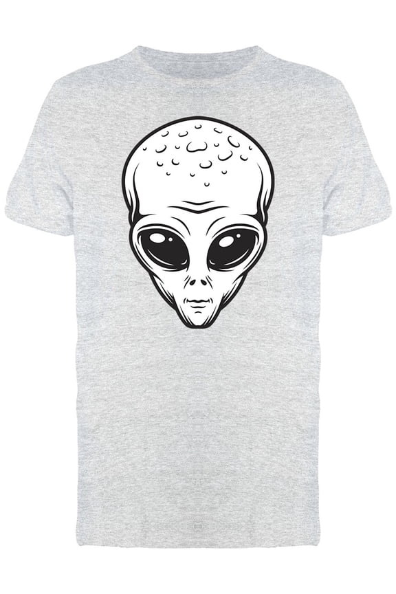 Alien Head Graphic Tee Men's -Image by Shutterstock