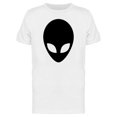 thumbnail image 1 of Alien Head Icon T-Shirt Men -Image by Shutterstock, Male x-Large, 1 of 2