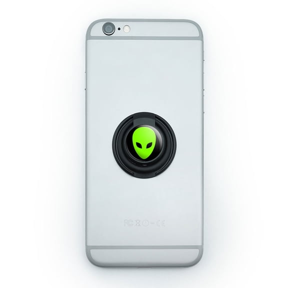 Alien Head - Roswell Mobile Phone Ring Holder Stand