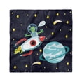 thumbnail image 1 of Alien Head Scarf, Extraterrestrial Being Hello, Head Wrap, 3 Sizes, by Ambesonne, 1 of 2