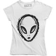 thumbnail image 1 of Alien Head Symbol UFO Logo Area 51 Ancient Graphic Space Galaxy T-Shirt, 1 of 4