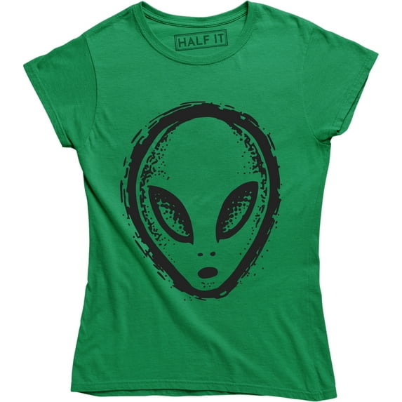 Alien Head Symbol UFO Logo Area 51 Ancient Graphic Space Galaxy T-Shirt