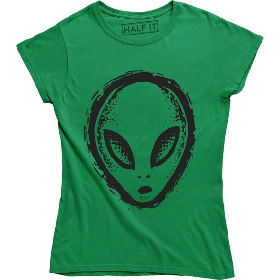 Alien Head Symbol UFO Logo Area 51 Ancient Graphic Space Galaxy T-Shirt