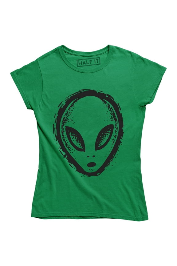 Alien Head Symbol UFO Logo Area 51 Ancient Graphic Space Galaxy T-Shirt