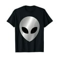 thumbnail image 1 of Alien Head T Shirt Colorful Alien Rave T-Shirt, 1 of 5