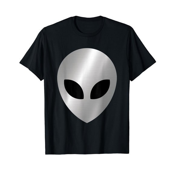 Alien Head T Shirt Colorful Alien Rave T-Shirt