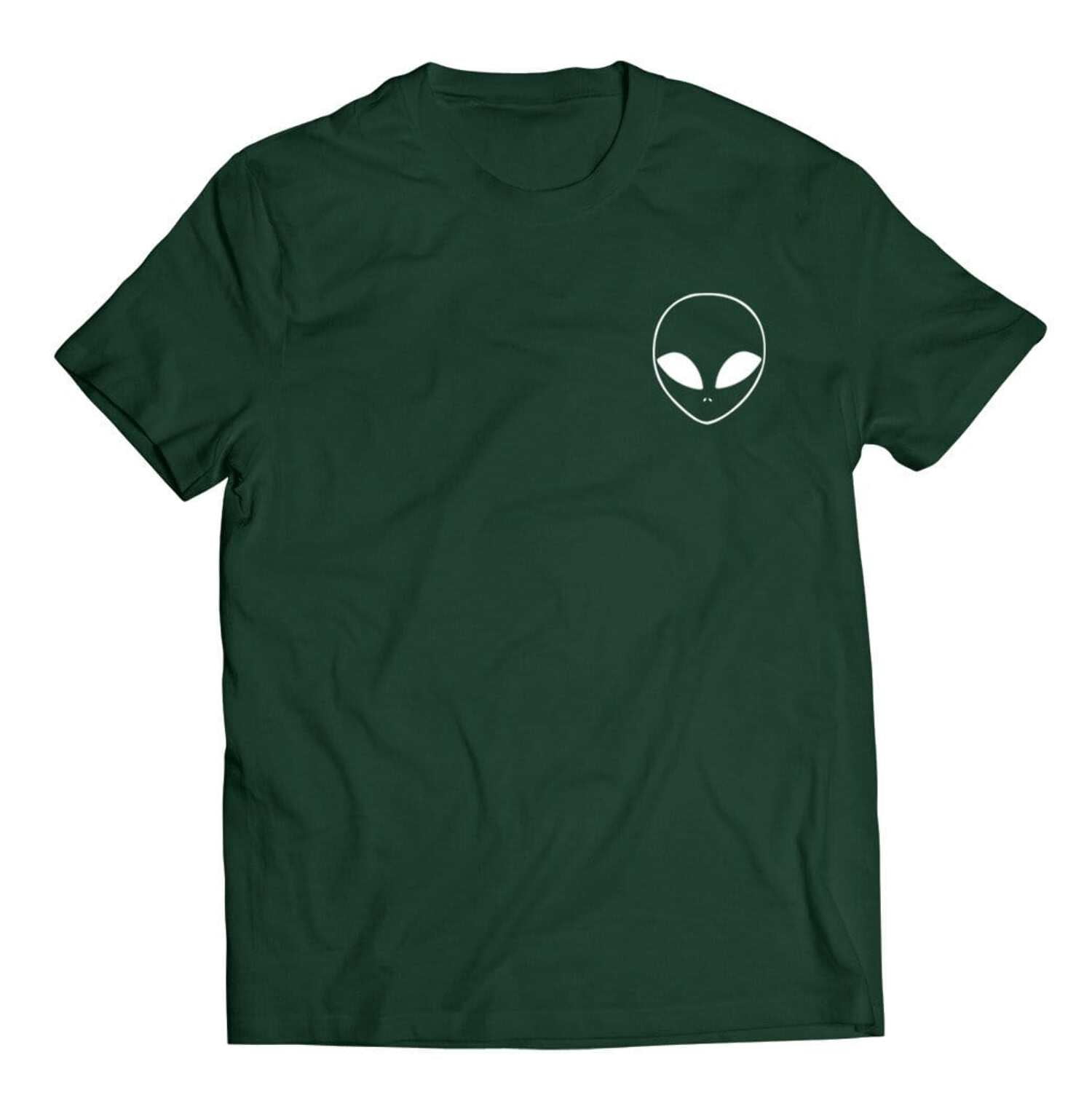 Alien Head T-Shirt - Walmart.com