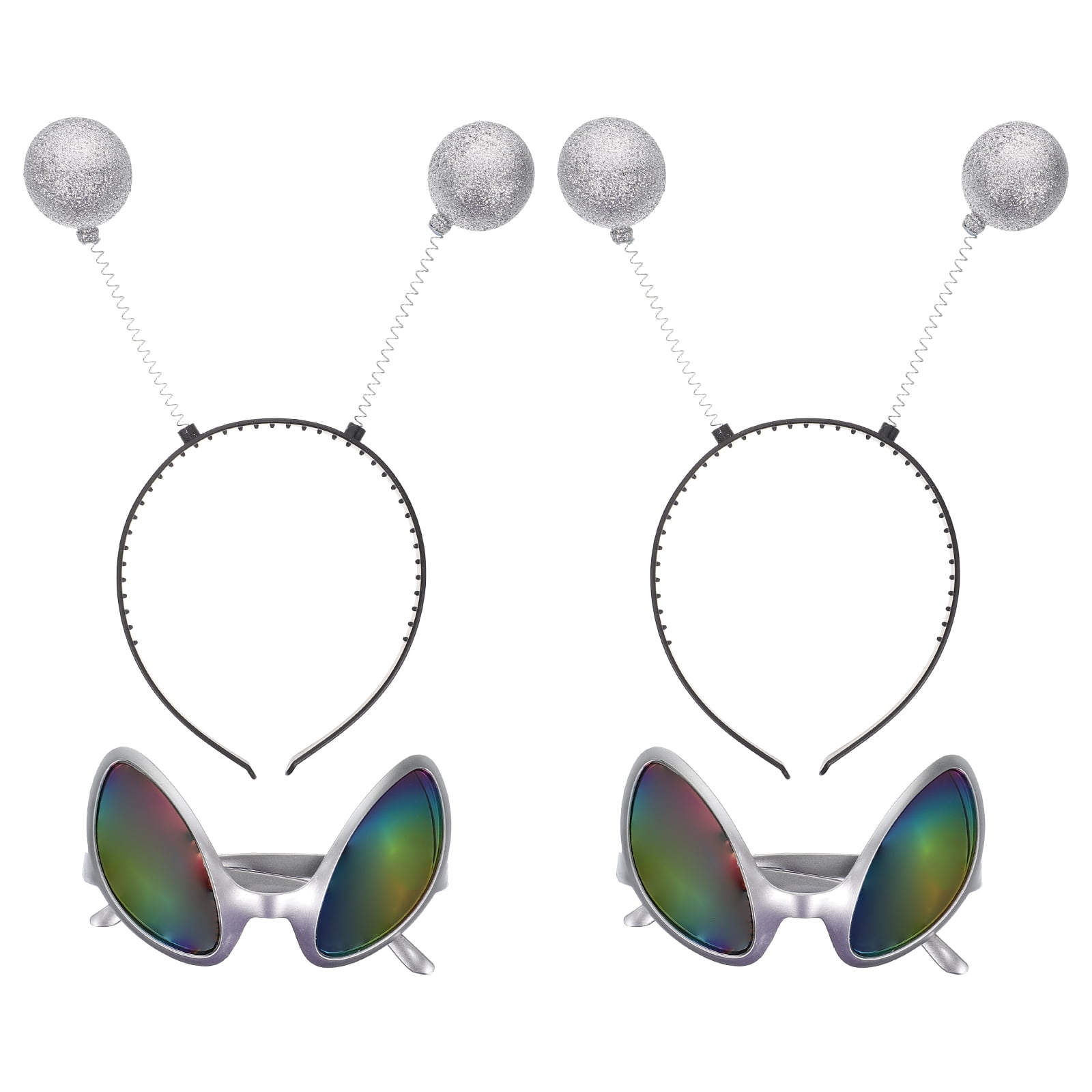 Alien Headband Antenna Martian Glasses Sunglasses Costume Headband