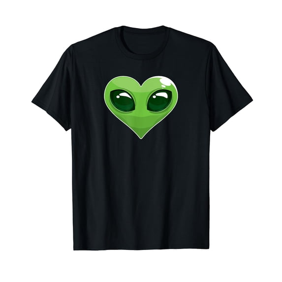Alien Heart Valentines Day T-Shirt