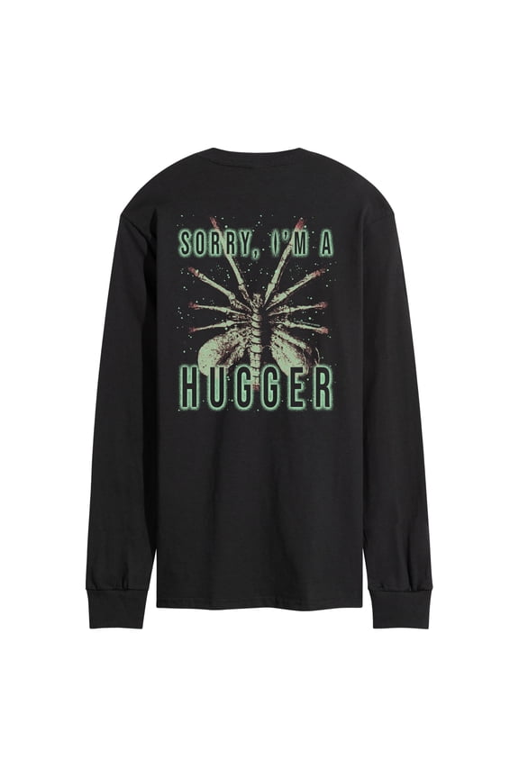 - Hugger - Men's Long Sleeve Graphic T-Shirt