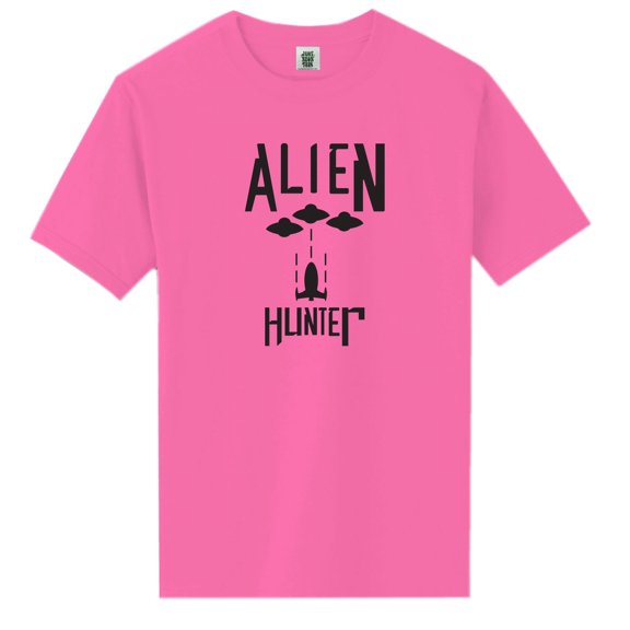 Alien Hunter Short Sleeve Neon Tee
