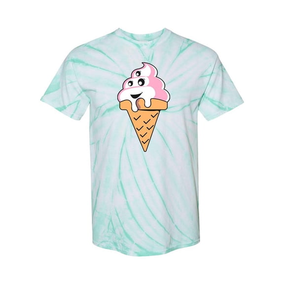 Alien Ice Cream Tie Dye Cyclone Men -SPIdeals Designs, Male Large