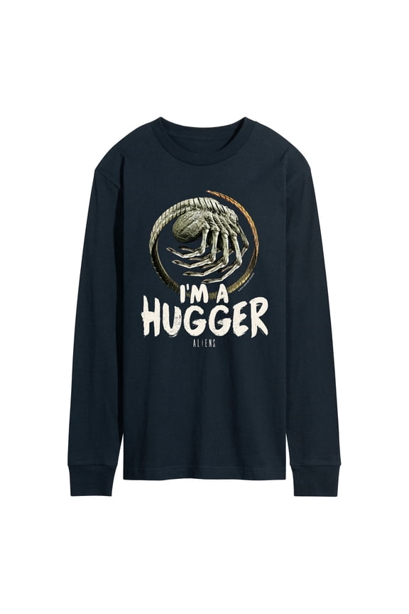 - Im A Hugger - Men's Long Sleeve Graphic T-Shirt