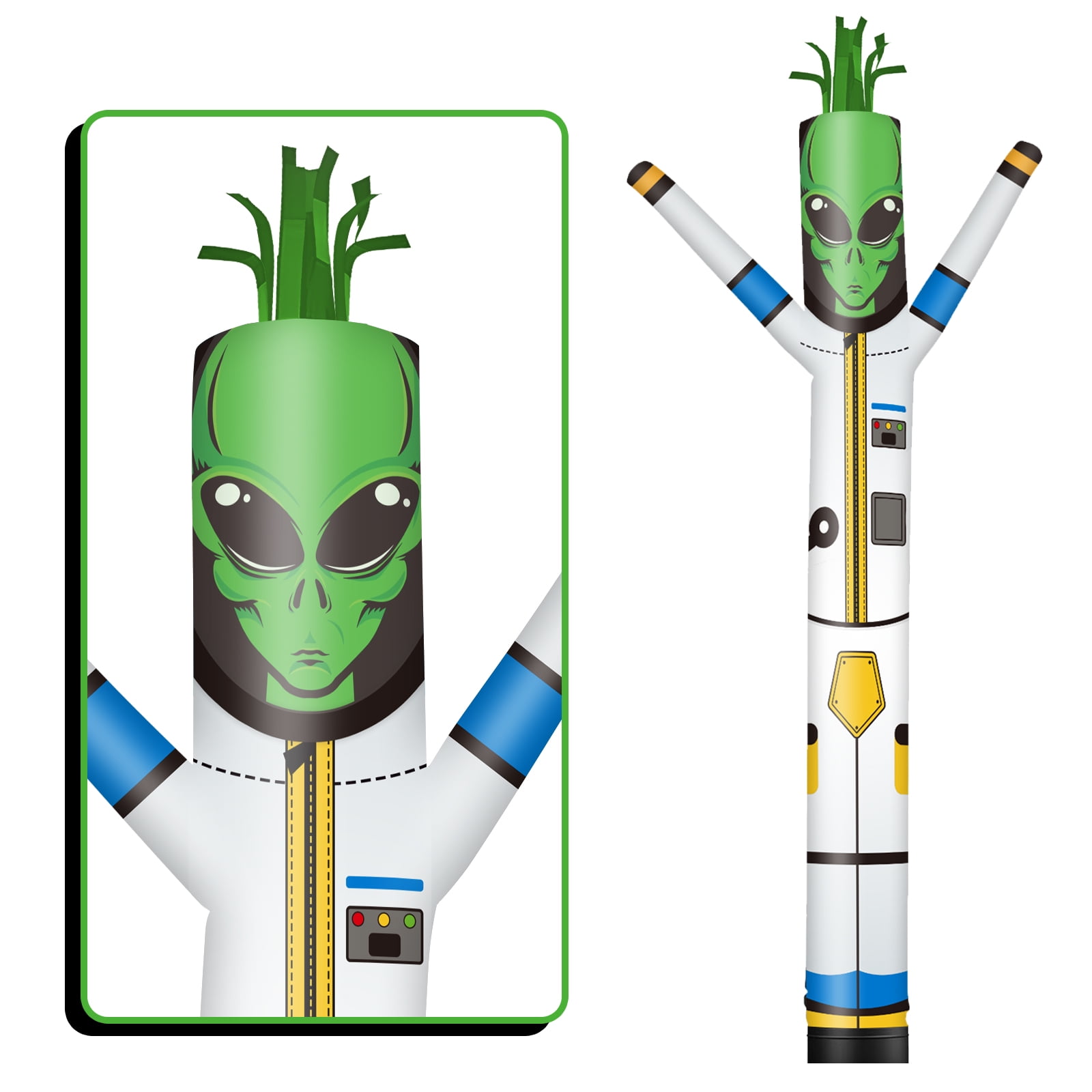 Alien Inflatable Tube Man Wacky Wavy Dancing Guy for Outdoor Decoration ...