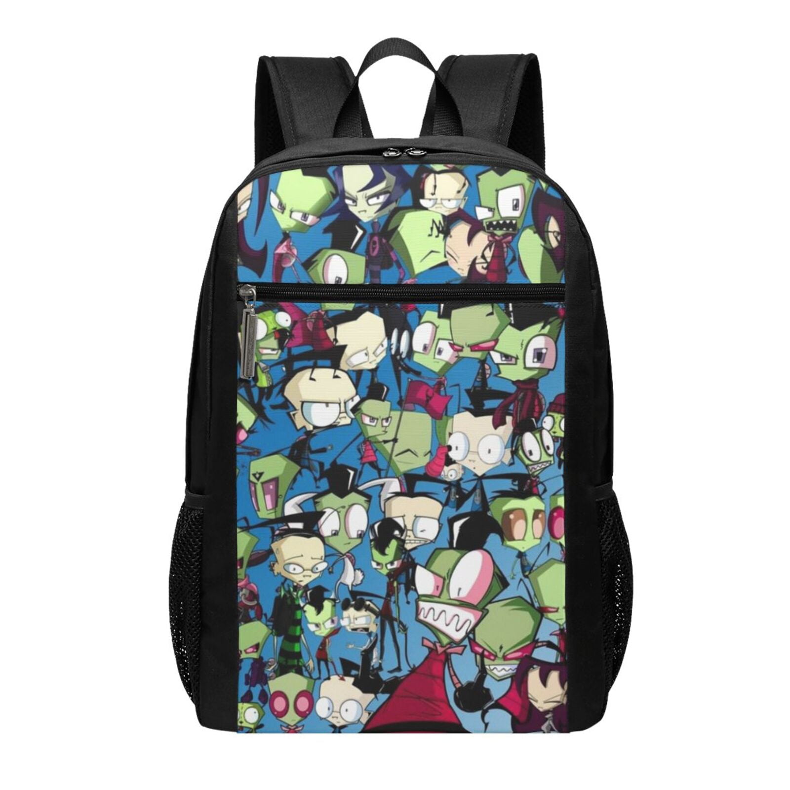 Alien Invader Zim Gir Backpack Shoulders Daypack Student School Bag Satchel Bookbag Outdoor Casual Laptop Rucksack Knapsack 17 inch Walmart
