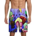 thumbnail image 1 of Alien Invader Zim Men's Short Pajama Pants Lightweight Daily Lounge Shorts Bottoms Sleepwear Cozy Soft Home Pajama Pants Shorts, 1 of 9