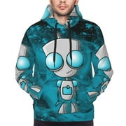 Alien Invader Zim Sweatshirt For Mens Fashion Hoodies Pullover Athletic Daily Hoody Hooded Gift