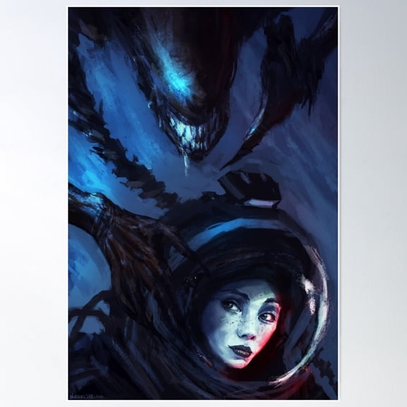 Alien Isolation True Survivor Poster Wall Art, Modern Wall Decor For Living Room Bedroom, 8x12 UNFRAMED