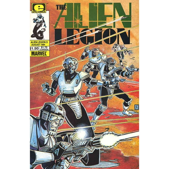 Alien Legion (Vol. 1) #3 VF ; Epic Comic Book
