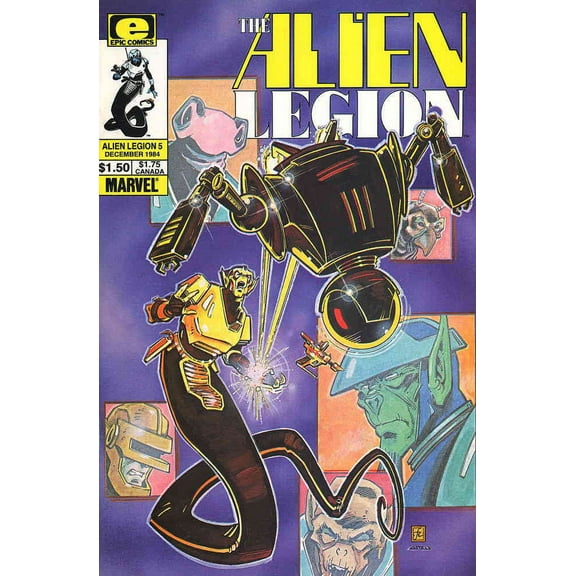 Alien Legion (Vol. 1) #5 VF ; Epic Comic Book