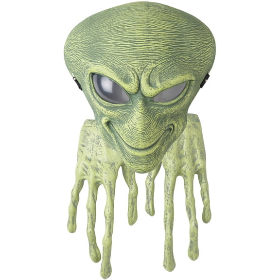 Alien Mask and Hands (Green)