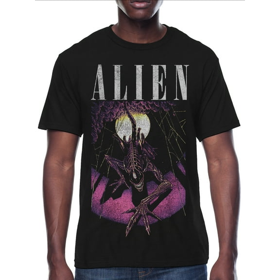 Alien, Men's & Big Men's Graphic Tee Shirt, Alien Vintage, Sizes S-3XL