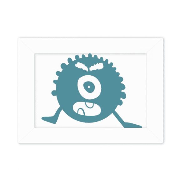 Alien Monster Creature Cyclops Photo Mount Frame Picture Art Painting Desktop 5x7 inch