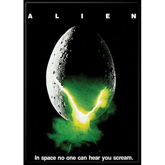 Alien Movie Poster 3.5 x 2.5 Magnet