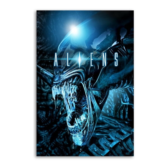 Alien Movie Poster Artworks Canvas Poster Room Aesthetic Wall Art ...