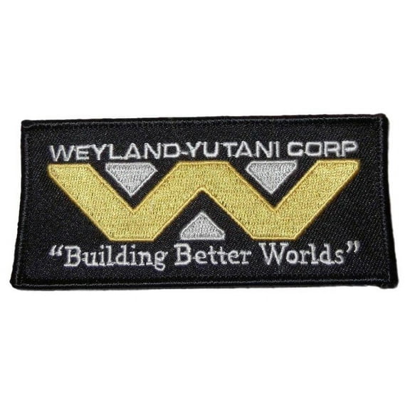 Alien Movie Weyland-Yutani Corp "Building Better Worlds" Patch