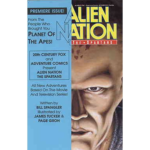Alien Nation: The Spartans #1B VF ; Adventure Comic Book
