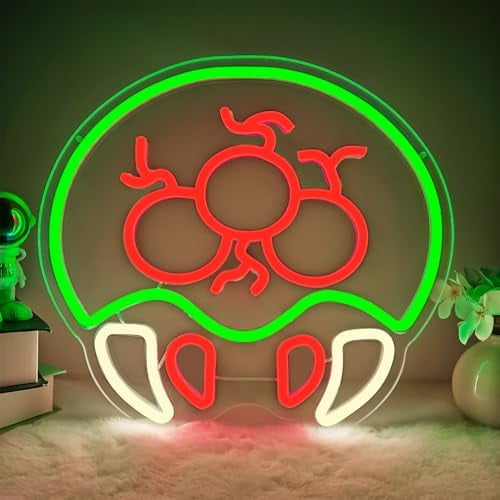 Alien Neon Sign Gaming Neon LED Signs for Wall Decor Dimmable Aliens Neon Lights for Game Room Man Cave Boys Room Wall Decor Gamer Gifts for Teens Kids Fans$$Tools & Hardware Other