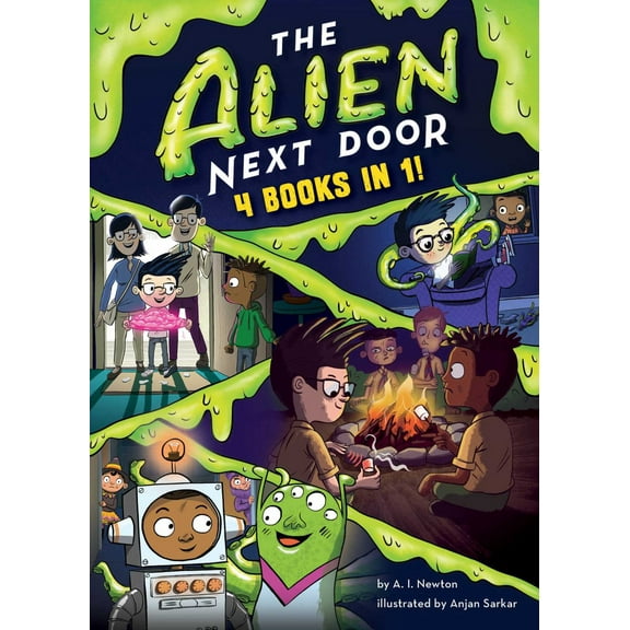 The Alien Next Door: 4 Books In 1! (Paperback)