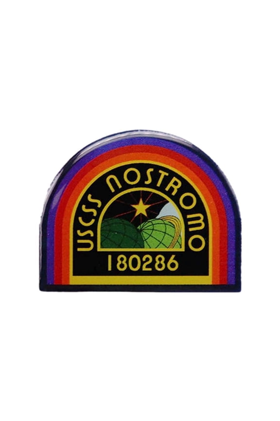 Alien Nostromo 180286 Logo 1 Inch Wide Enamel Metal Pin