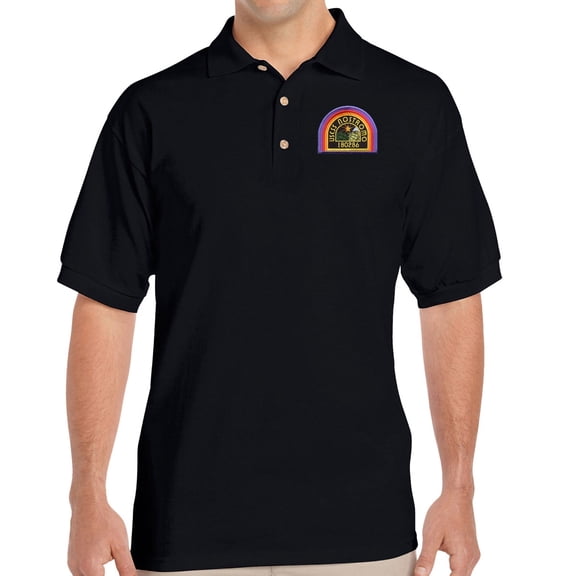 Alien Nostromo Embroidered Patch Polo-Small