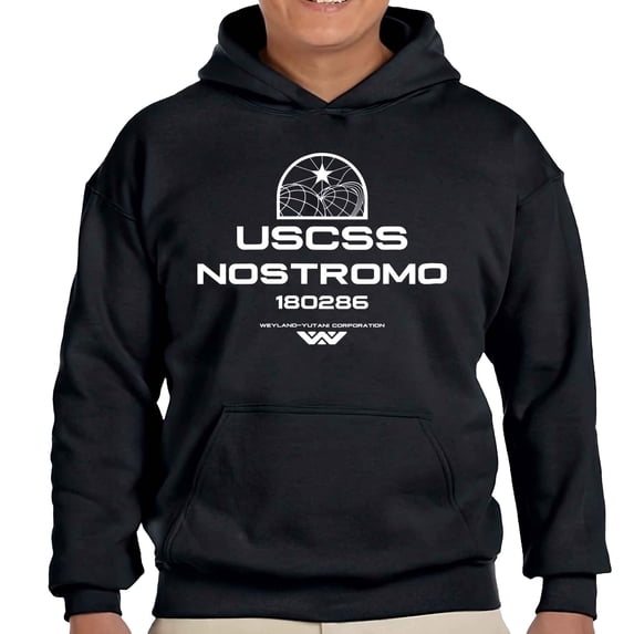Alien Nostromo Logo Pullover Hoodie-3XL