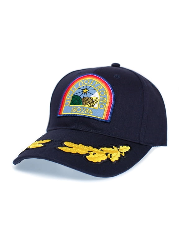 Alien Nostromo Curved Bill USCSS Movie Hat WEYLAND Cap Navy