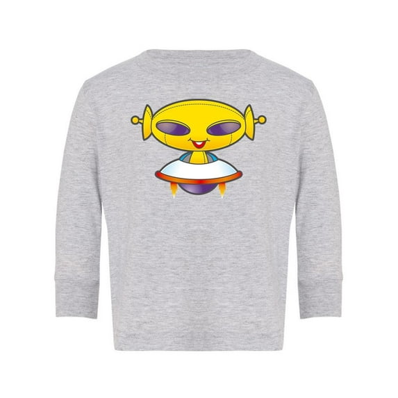 Alien On A Ship Long Sleeve Toddler -Image by Shutterstock, 5 Toddler