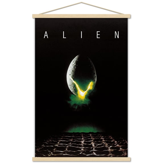 Alien - One Sheet Wall Poster with Magnetic Frame, 22.375" x 34"