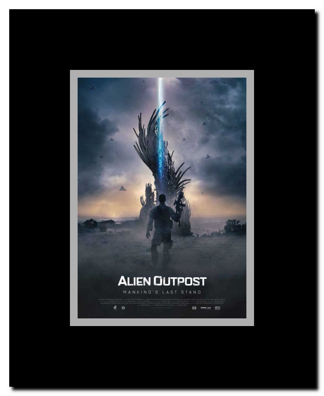 Alien Outpost Framed Movie Poster
