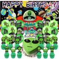 thumbnail image 1 of Alien Party Supplies Latex Balloons Decor Banner Backdrop Kit Birthday Decorations, 1 of 2