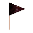 thumbnail image 1 of Alien Pattern Geometry Universe Toothpick Triangle Cupcake Toppers Flag, 1 of 3